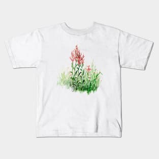 October 26th birthday flower Kids T-Shirt